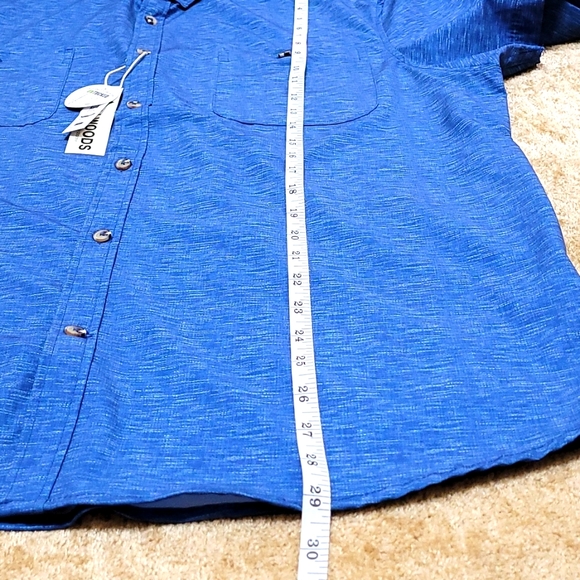 Tallwoods Shirts Tallwoods Xl Blue Short Sleeve Shirt Poshmark